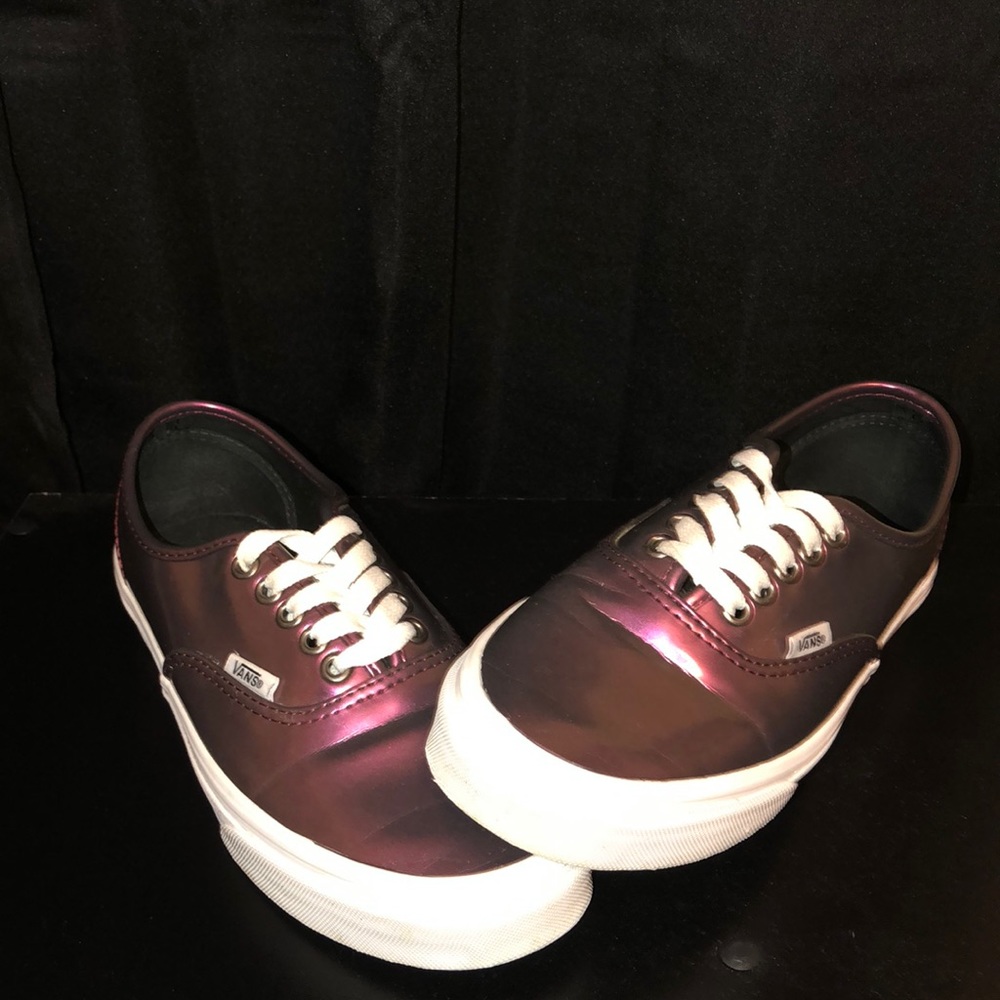 Purple Holographic Vans